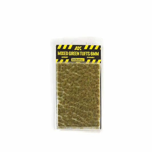 Mixed Green Tufts 6Mm