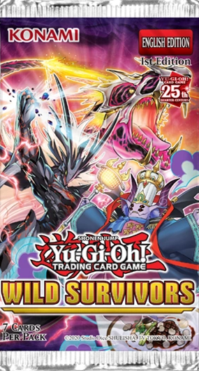 Yu-Gi-Oh Wild Survivors Boosters