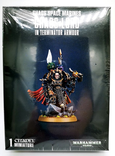 Chaos Space Marine: Chaos Lord In Terminator Armour