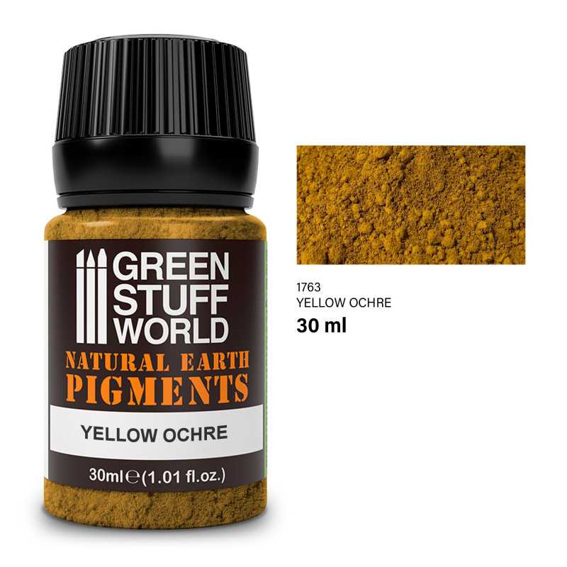 Yellow Ochre Pigments